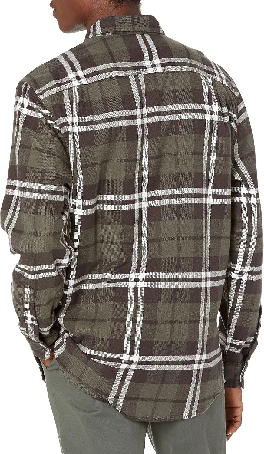 Amazon Essentials Men's Long-Sleeve Flannel Shirt (Available in Big & Tall)