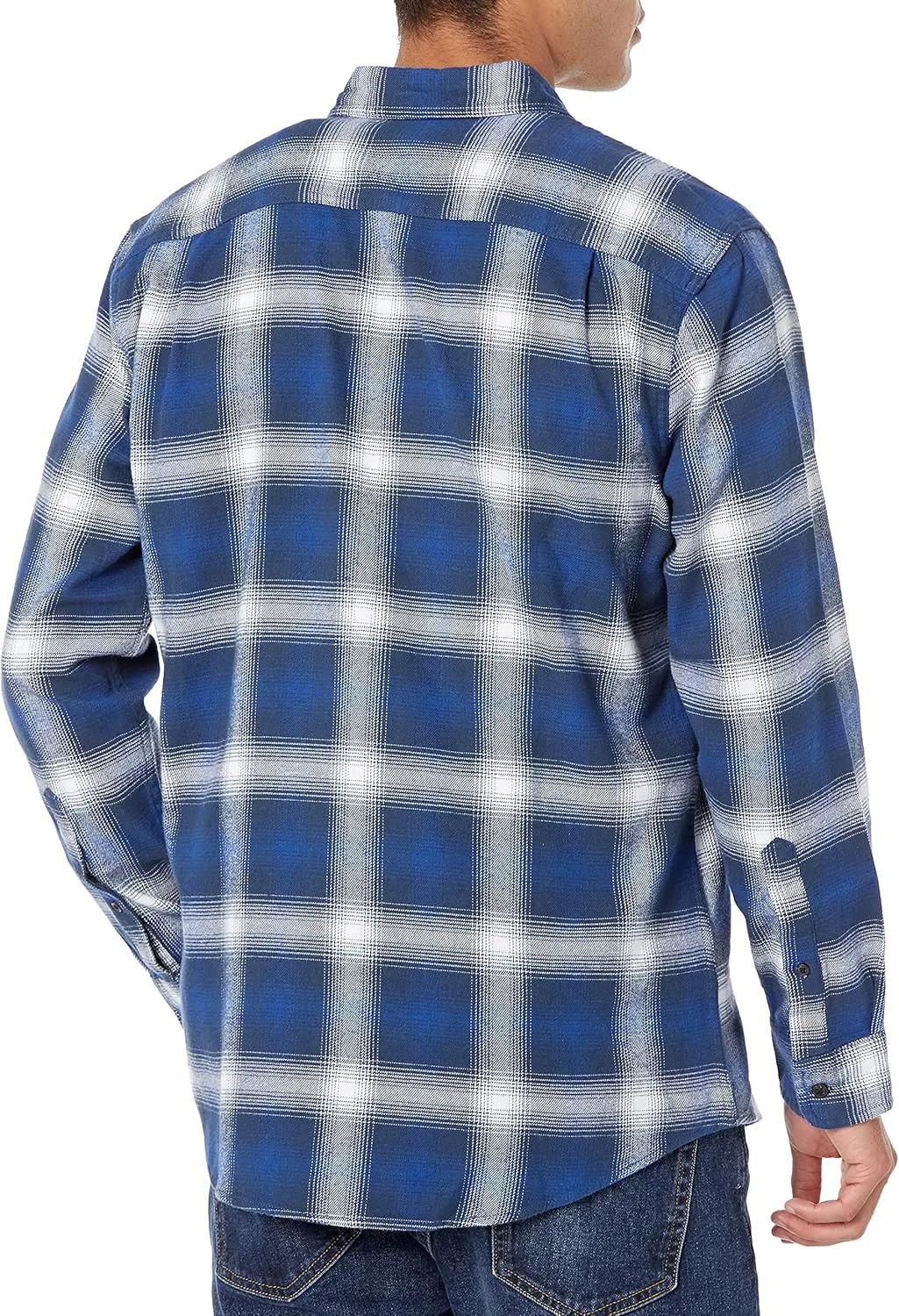 Amazon Essentials Men's Long-Sleeve Flannel Shirt (Available in Big & Tall)