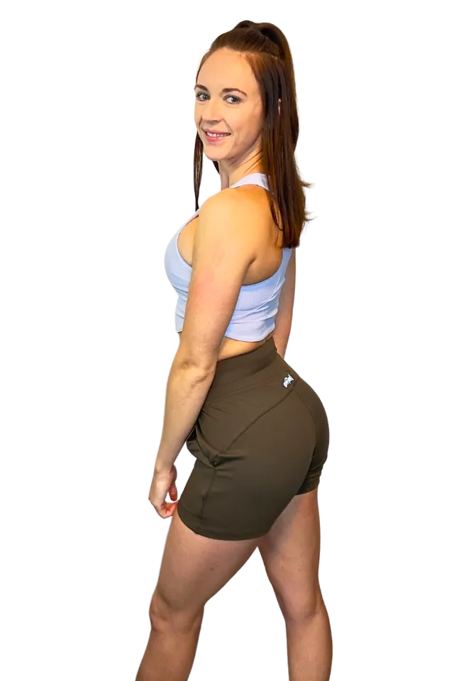 Empress Dark Green Lounge Shorts