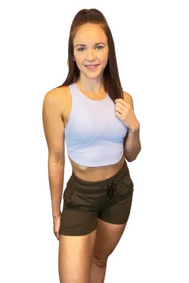 Empress Dark Green Lounge Shorts