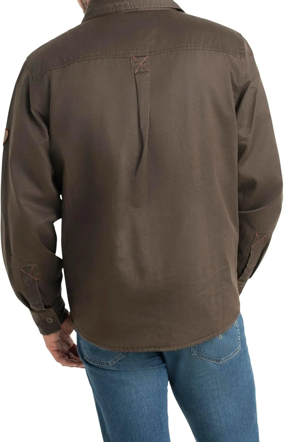 Legendary Whitetails Journeyman Shirt Jacket, Flannel Lined Shacket for Men, Water-Resistant Coat Rugged Fall Clothing