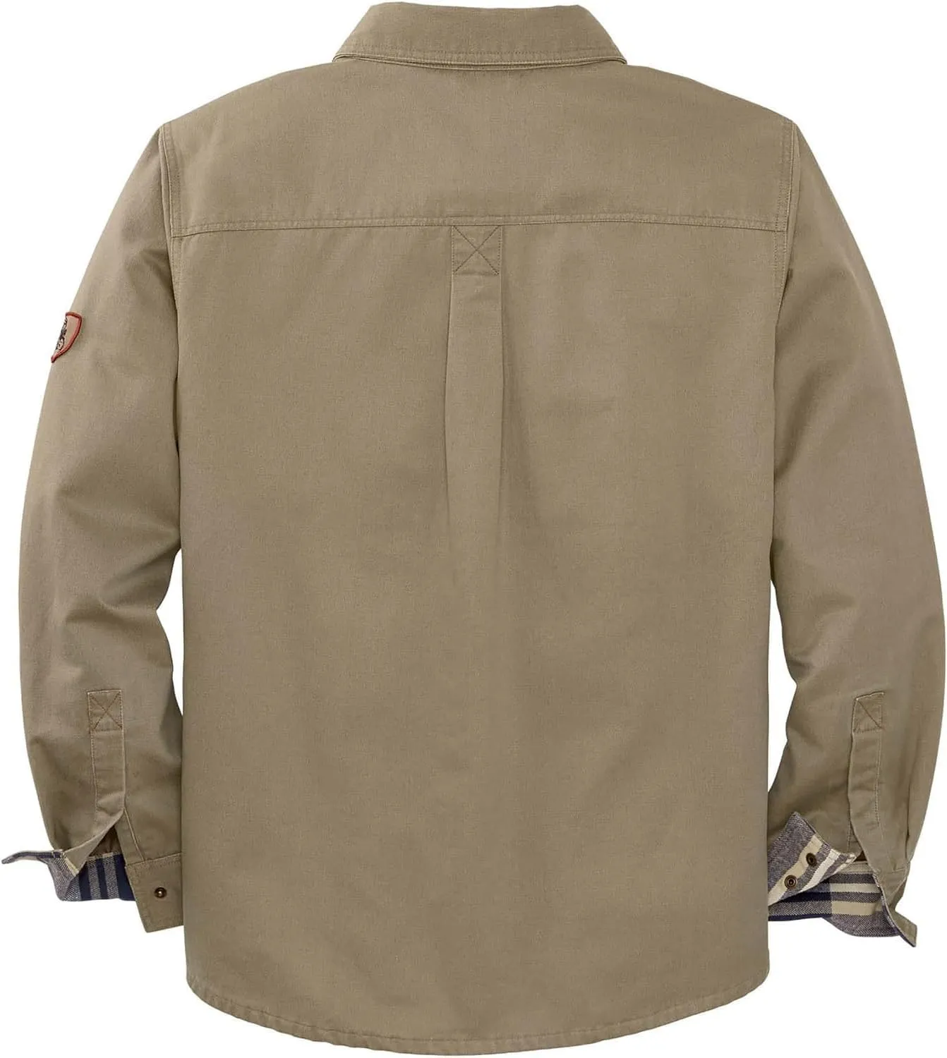 Legendary Whitetails Journeyman Shirt Jacket, Flannel Lined Shacket for Men, Water-Resistant Coat Rugged Fall Clothing