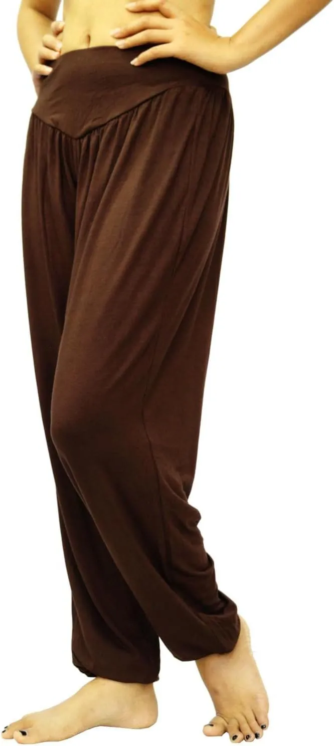 LOFBAZ Yoga Pants for Women Maternity PJs Pajamas Sweatpants Lounge Harem Dance