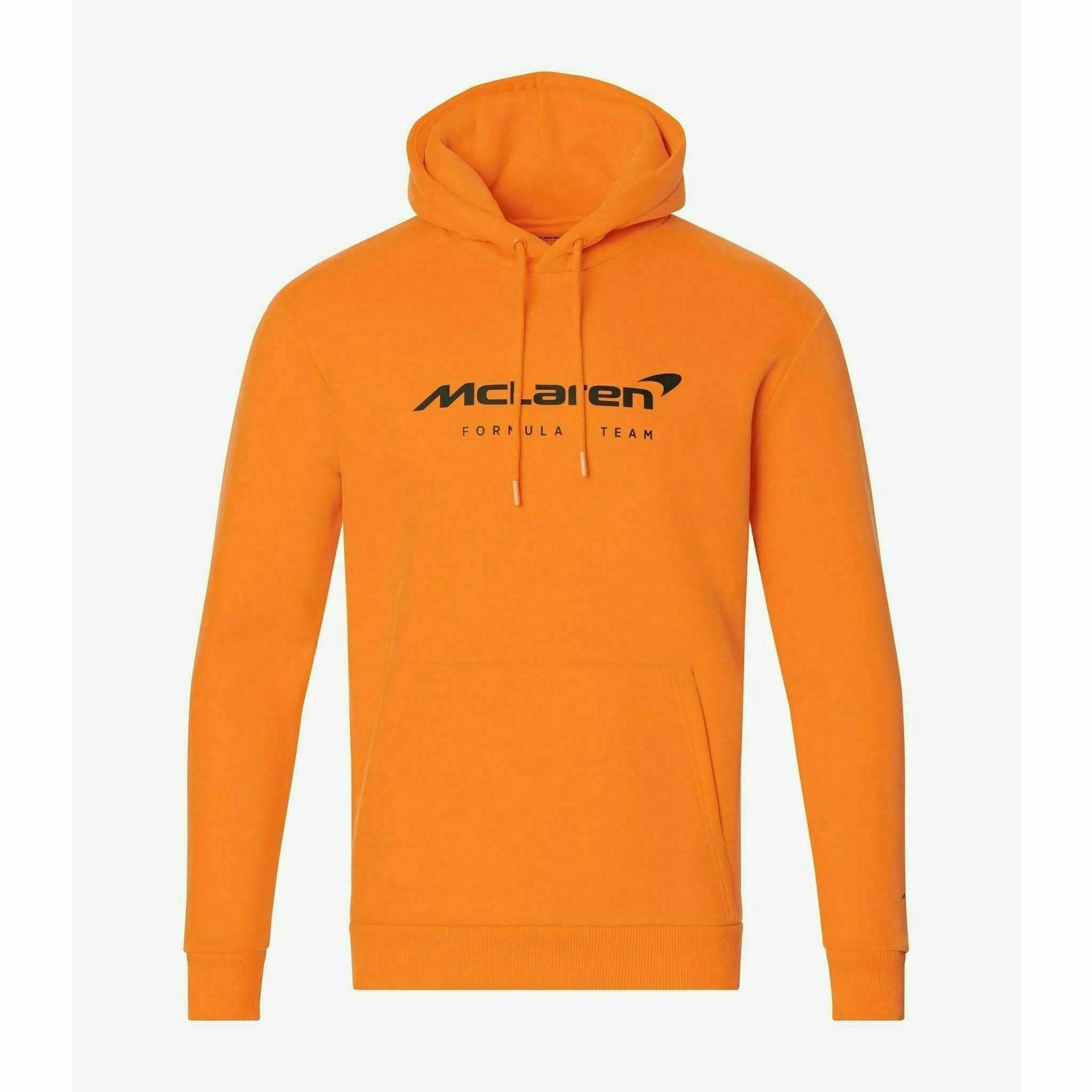 McLaren F1 Men's Core Essentials Hoodie -Black/Papaya/Phantom/Storm Gray/Cloud Blue