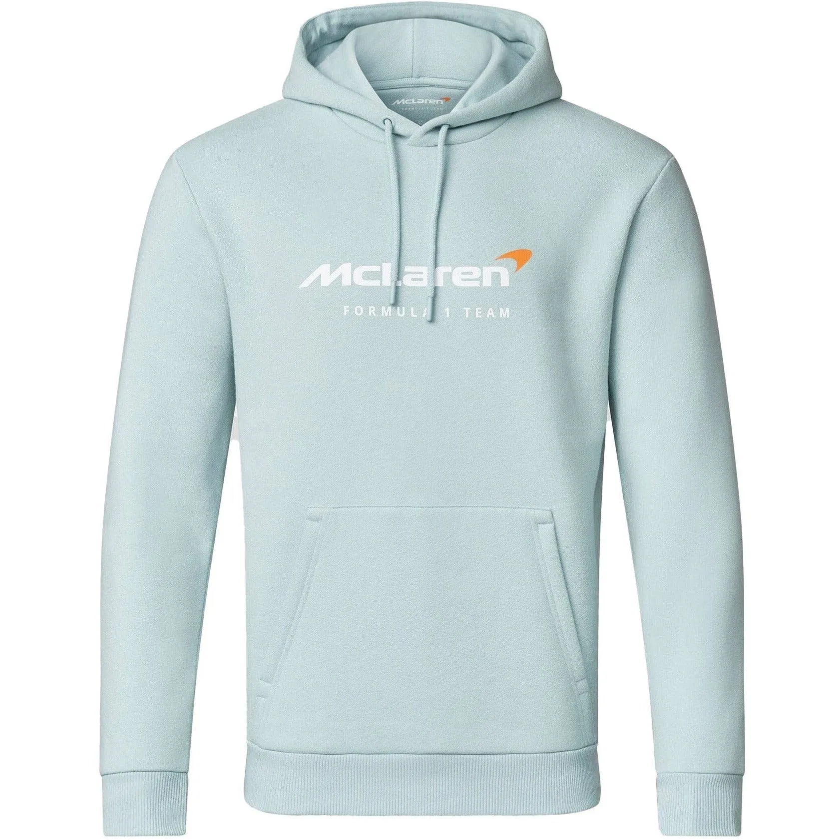 McLaren F1 Men's Core Essentials Hoodie -Black/Papaya/Phantom/Storm Gray/Cloud Blue