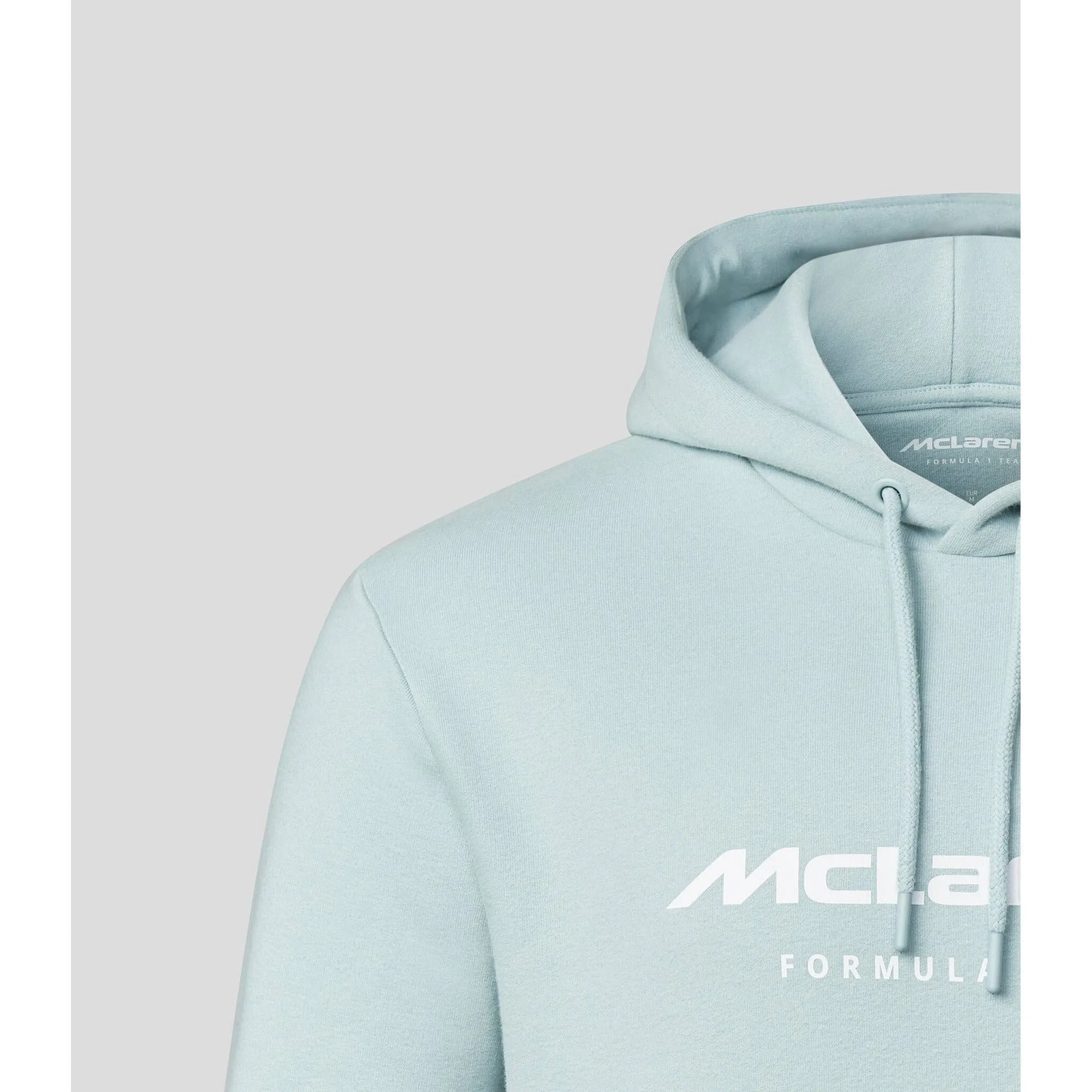 McLaren F1 Men's Core Essentials Hoodie -Black/Papaya/Phantom/Storm Gray/Cloud Blue