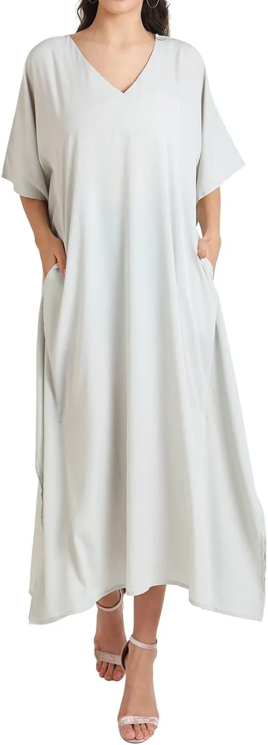 Miss Lavish London Long Kaftan for Women- African Beach & Modern Kaftan Dress for Party and weddings