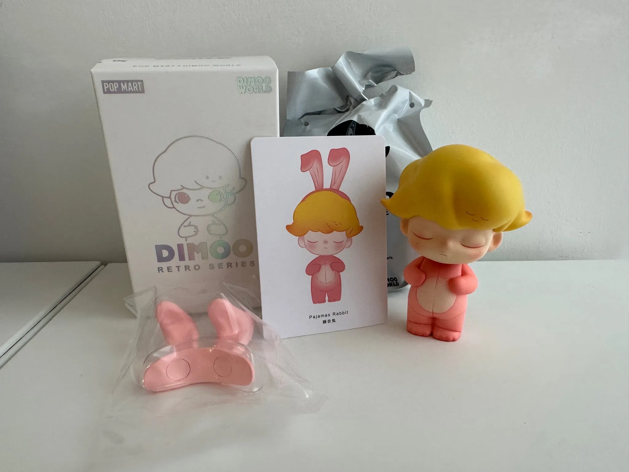 Pajamas Rabbit - DIMOO Retro Series Figures by POP MART